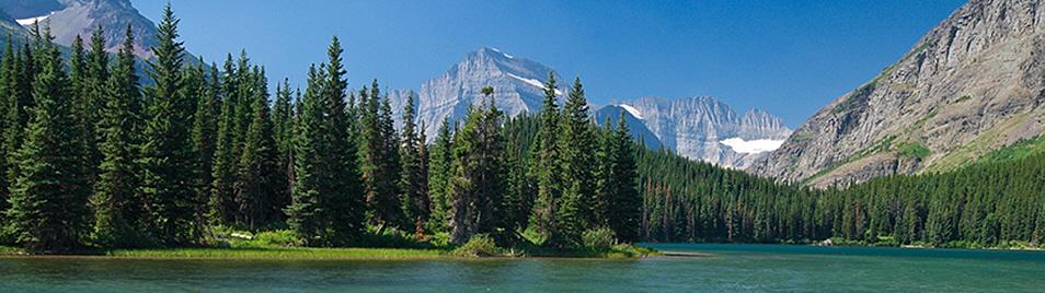 Spring Lake and Mountains